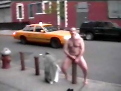 DAVID CHERIANO-PUBLIC NUDE PERVERT CUMS fully nude ON BUSY STREET IN DAY!