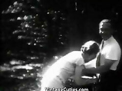 Stunning Super-bitch Has Fun in the Forest (1930s Vintage)