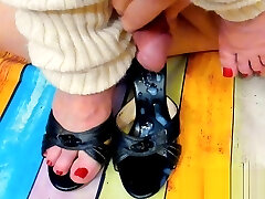 shoesex с истинным винтажные мулы мешковатые гетры и inshoe кончил