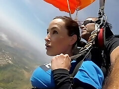 The News @ Lovemaking - Skydiving With Lisa Ann! Pt 2