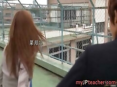 Kotone Amamiya Hot educator gives part6