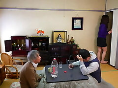 Milf Is Secretly Lusting After A Dude That's Not Her Husband Playing With Herself Under The Table - 5