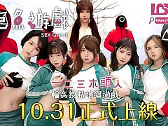 Asian Squid game adult version Ep1 - The BIGGEST Chinese Fuck-fest EVER