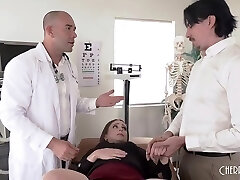 Warm Busty Blondie Cucks Her Husband Because She Wants To Get Pregnant And Her Physician Offers To Help! - Laney Grey And Will Pounder