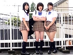 Japanese Teenager In Uniform