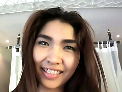 Big tit Tittiporn sucks a hard cock Big tit Tittiporn sucks a hard cock