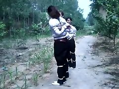 3 Chinese Gals Playing In Bondage 3 Chinese Gals Playing In Bondage