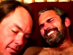 Hairy mature bear sucked and tugged Hairy mature bear sucked and tugged