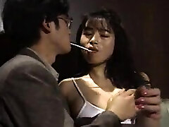 Japanese secretary handjob feetjob in pantyhose Uncensored Japanese secretary handjob feetjob in pantyhose Uncensored