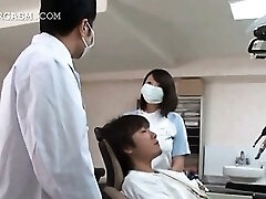 Asian doctor seduced into hot sex by crazy patient