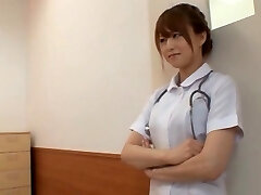 Akiho Yoshizawa Japanese naughty nurse has sex in clinic