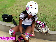 HD Asian girl first time roller staking sucking xxl dick HD Asian girl first time roller staking sucking xxl dick