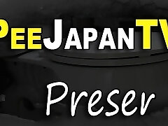 Japanese sluts pee in toilet