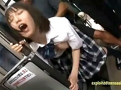 Jav Student Ambushed On A Bus Fucked Hard In Public Outrageous Scene