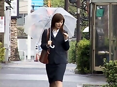 Japanese Girl-on-girl Babes (1St week on the job went well)