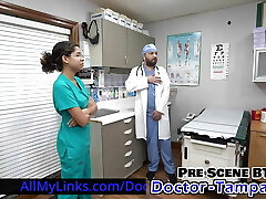 Nurses Get Bare & Examine Each Other While Physician Tampa Watches! "Which Nurse Goes 1st?" From Doc-TampaCom
