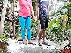 Village Girlfriend Fuck-fest With Her Boyfriend in Red T-shart in Outdoor ( Official Video By Villagesex91)