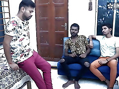 Desi Muddy Big Baps Milf Sucharita Enjoys Group Sex With Her Three Friends ( Hindi Audio )