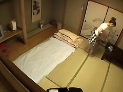 Irresistible Japanese bimbo fucked in voyeur massage flick