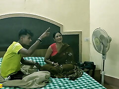 Indian Bengali stepmom has super-steamy rough hook-up with teen stepson! With clear audio Indian Bengali stepmom has super-steamy rough hook-up with teen stepson! With clear audio