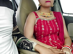 Cute Desi Indian Beautiful Bhabhi Gets Fucked with Huge Dick in camper outdoor risky public orgy.