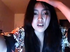 japanese showing off her figure on webcam