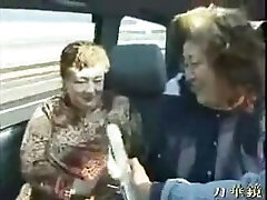 BBW Jap Grannies on a Journey Bus 