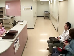 Horny Japanese chick in Best Nurse, HD JAV video