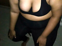 Priya madam workout - big thick breasts