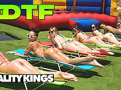 Twelve Of The Hottest Pornstars In The Industry Get Together In A Xxl House For A Steamy Orgy - Reality Kings