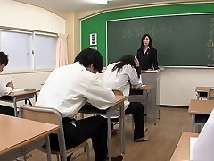 Nozomi Hazuki is a smoking steamy teacher every fellow likes a lot