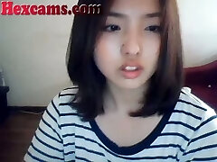 Cute Korean Girl On Web Cam