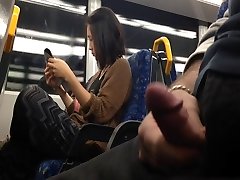Flash Chinese Girl on Train