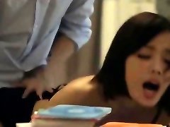 Korean college girl catch her teacher fucking
