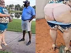 Golf trainer offered to train me, but he eat my big fat cunny - Jamdown26 - big bootie, big ass, enormous ass, big booty, BBW SSBBW