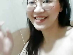 Sexy Asian girl shower show cootchie and tits Sexy Asian girl shower show cootchie and tits