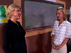 Wonderful Teacher Licks her pupil's cunny! (The unforgettable Porn Emotions in HD restyling version)