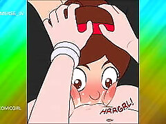Gravity Falls Parody Cartoon Porn (Part 3): Anal, Pussy Gobbling, Throating Creampie, Vaginal sex with Two Girls
