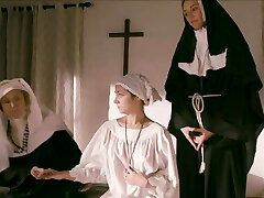 Erotic sex ritual with lesbo nuns