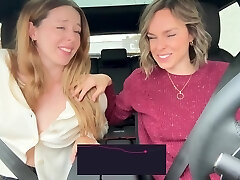 Nadia Foxx And Serenity Cox - And Take On Another Drive Thru With The Lushs On Total Stream!