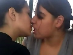 Homemade Teen Sapphic Kissing Compilation