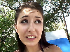 Intrigued by lesbians the brunette approaches the milf who delightfully accepts to teach her about scissoring and more