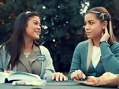 Sensual girly-girl first time sex with Alina Lopez and Kendra Spade Sensual girly-girl first time sex with Alina Lopez and Kendra Spade