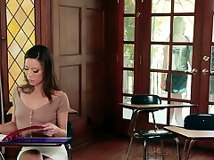 Kalina makes her student eat her twat Kalina makes her student eat her twat