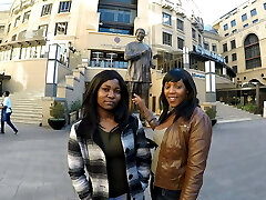 Zulu Lesbian Teen Bury In Her Coworker's MILF Pussy While 6