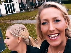 german light-haired mature mom at lesbian public pick up
