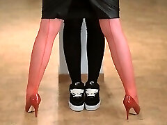 Redhear lesbian paramour penetrated hard