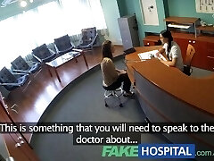 FakeHospital Nurse seduces patient and enjoys licking her cooch