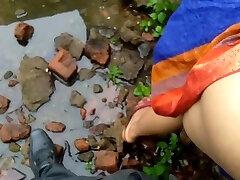Devar Outdoor Screwing Indian Bhabhi In Abandoned House Ricky Public Bang-out