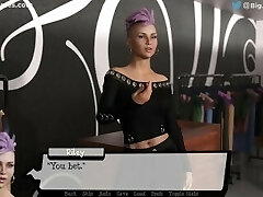 Pandora's Box #28: Lesbian ass eating in the switching room (HD gameplay)